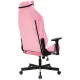 Кресло игровое Knight N1 Fabric розовый Velvet 36 с подголов. крестов. металл. Фото товара с разных ракурсов.