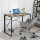 Стол на металлокаркасе BRABIX LOFT CD-002, 1000х500х750 мм, складной, цвет дуб натуральный, 641214. Фото товара с разных ракурсов.