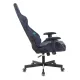 Кресло игровое геймерское Бюрократ VIKING KNIGHT LT27 FABRIC синий крестовина металл. Фото товара с разных ракурсов.